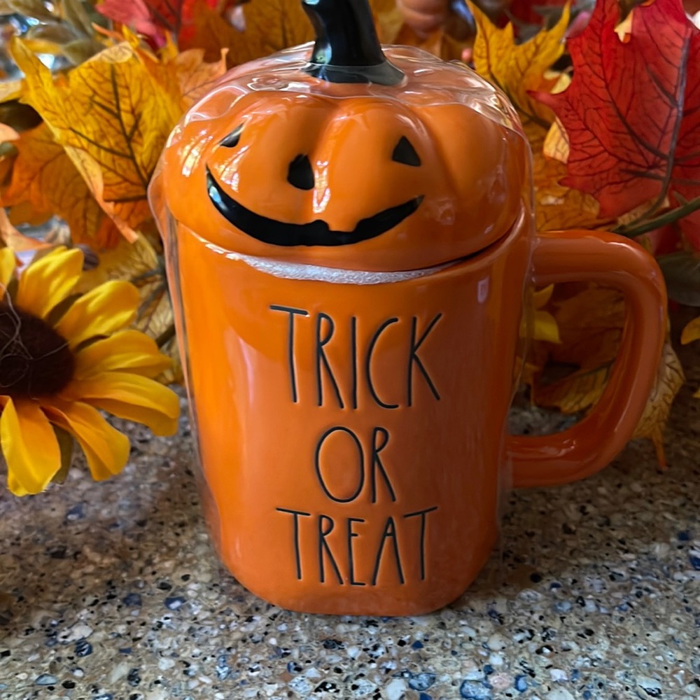 “Trick or Treat” Rae Dunn Halloween mug